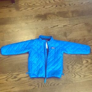 Patagonia blue nanopuff jacket 2t